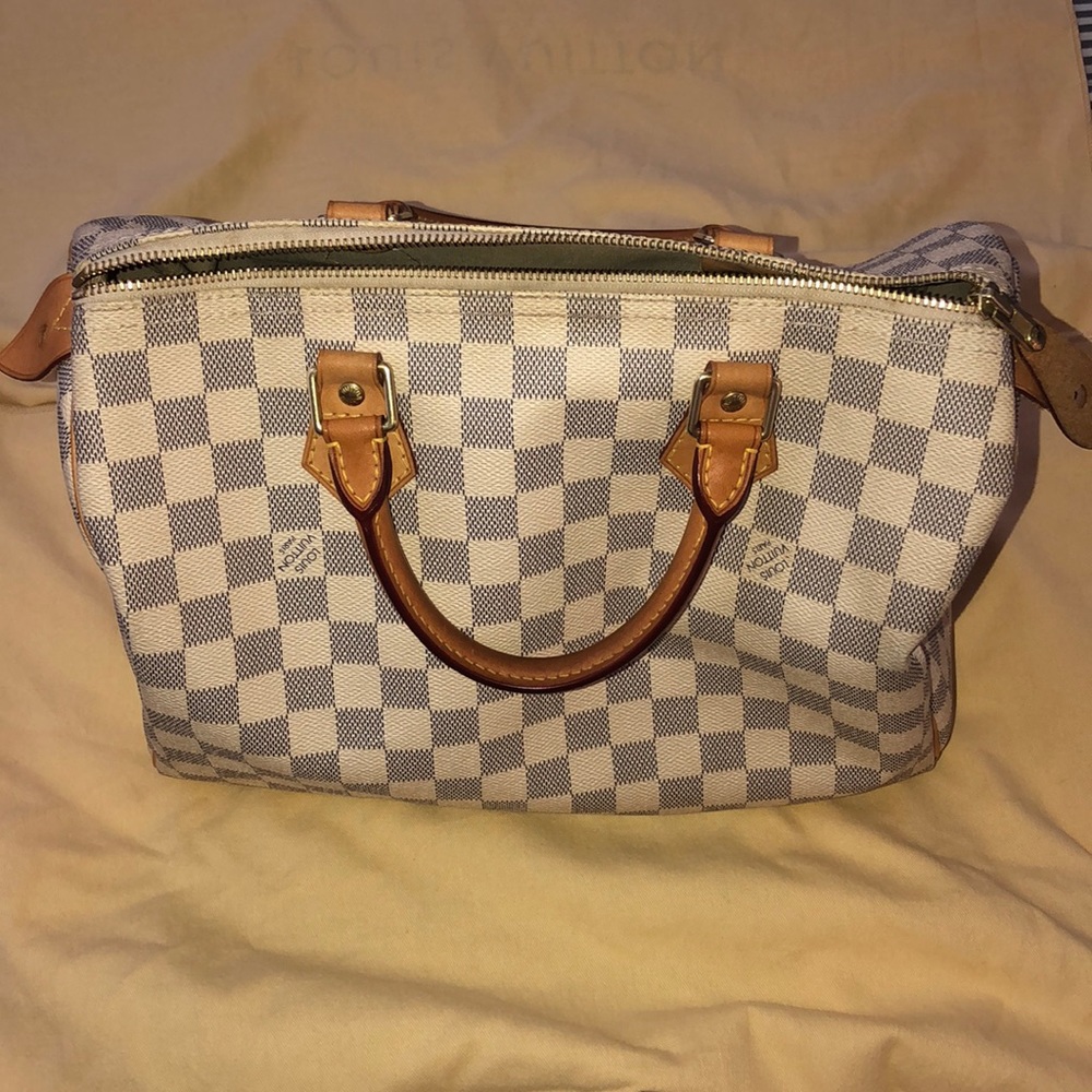 Speedy 30 Damier Azur Louis Vuitton